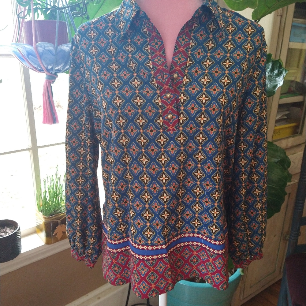 Flowy blouse by Ruby Rd. - Picture 2 of 7